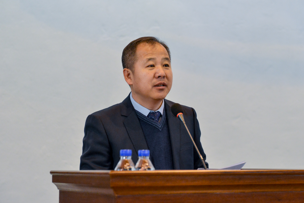 杨宝忠讲话鲁海威讲话王庆洲主持仪式颁奖现场颁奖仪式现场